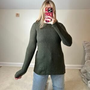 Merona: Green Crewneck Sweater